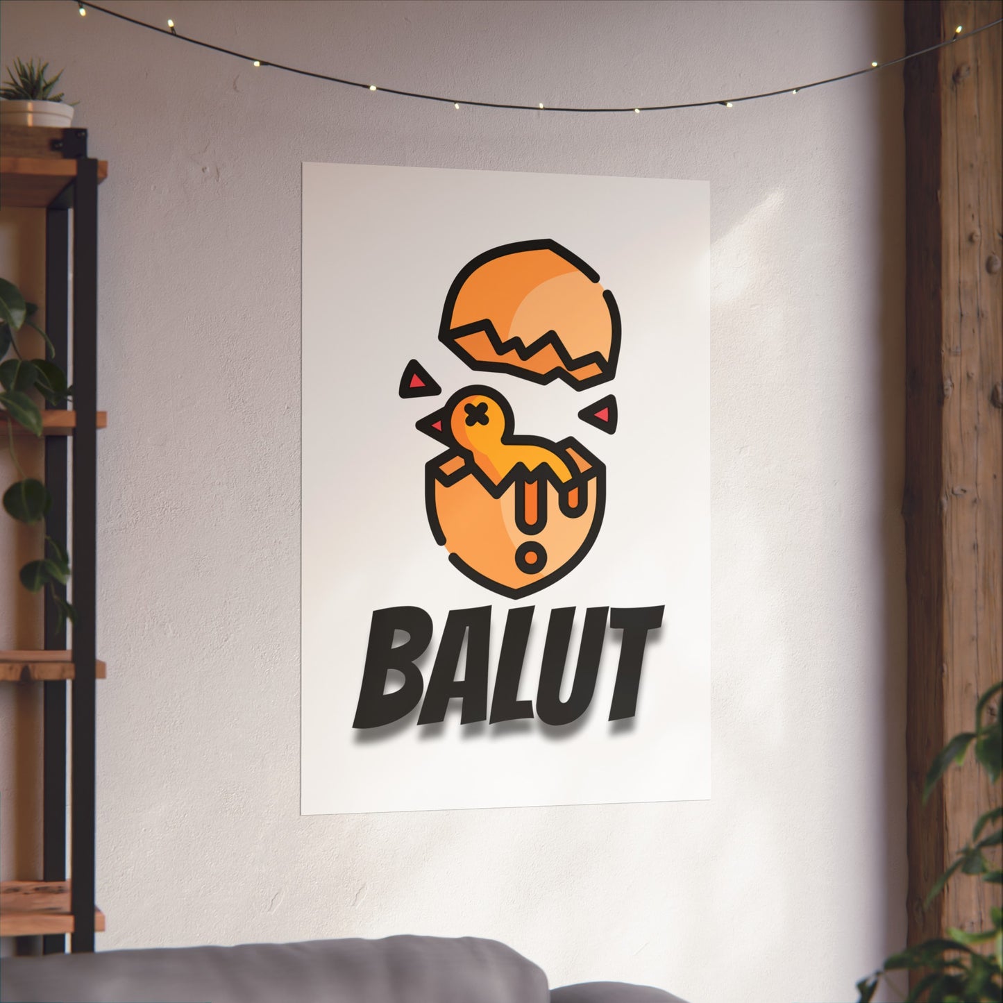 Balut Matte Vertical Poster