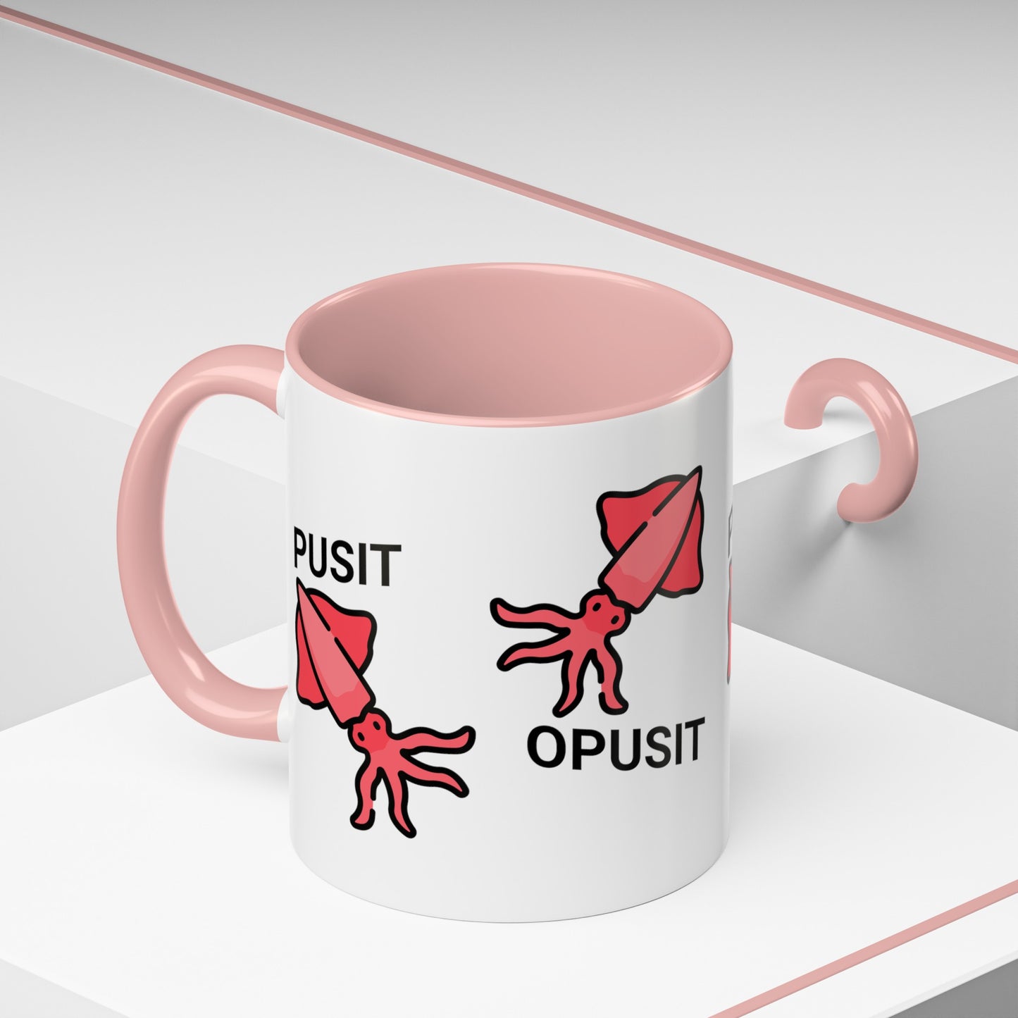 Pusit Opusit Accent Coffee Mug (11oz)