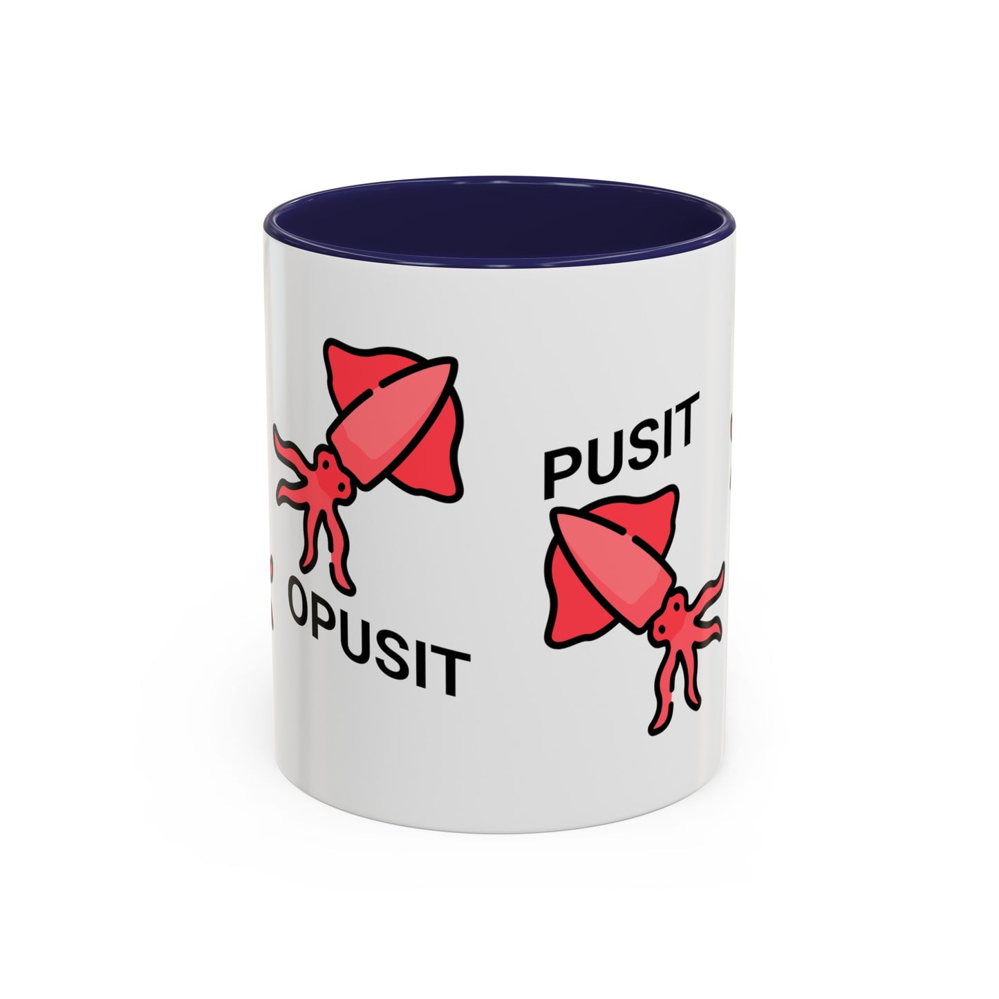 Pusit Opusit Accent Coffee Mug (11oz)