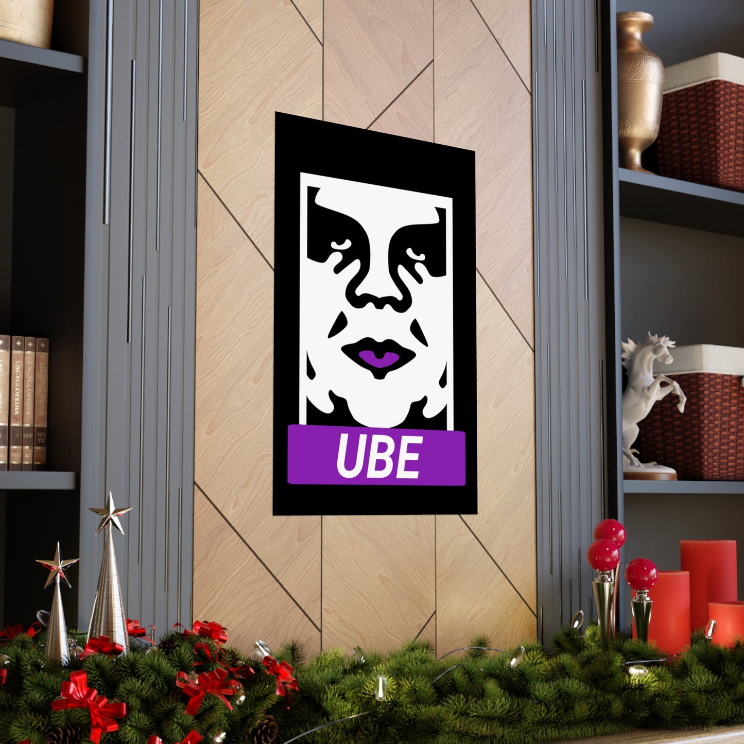 UBE Matte Vertical Poster