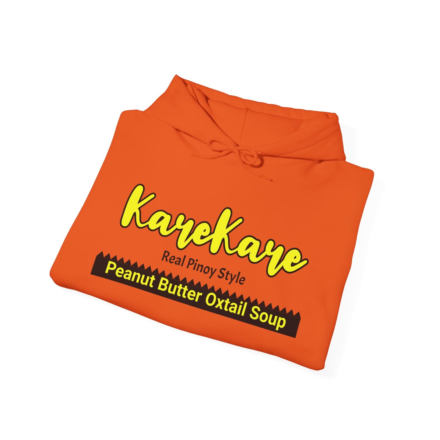 Kare Kare - Real Pinoy Style - Orange Hoodie