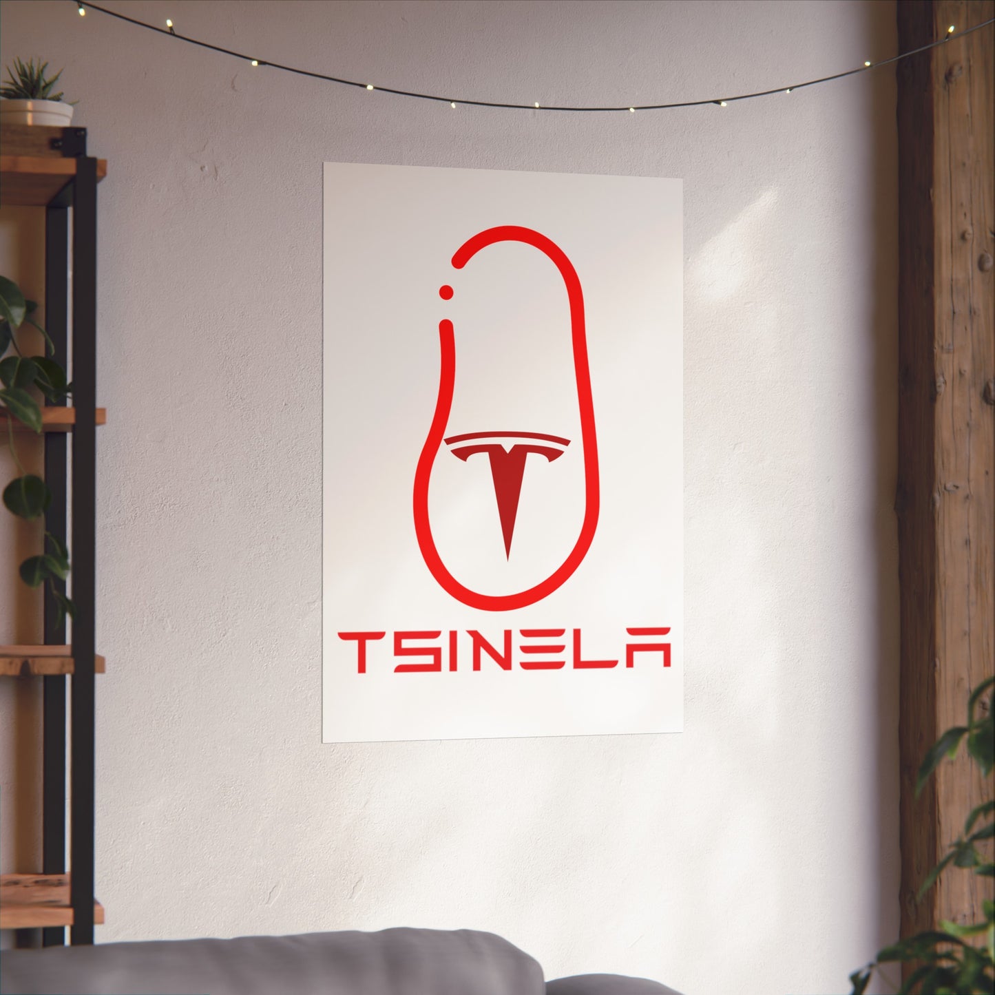 Tsinela Matte Vertical Poster