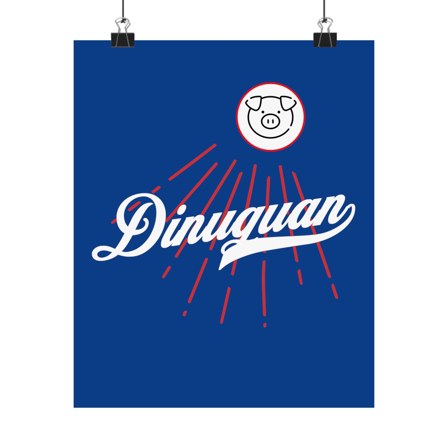 Diniguan Matte Vertical Poster