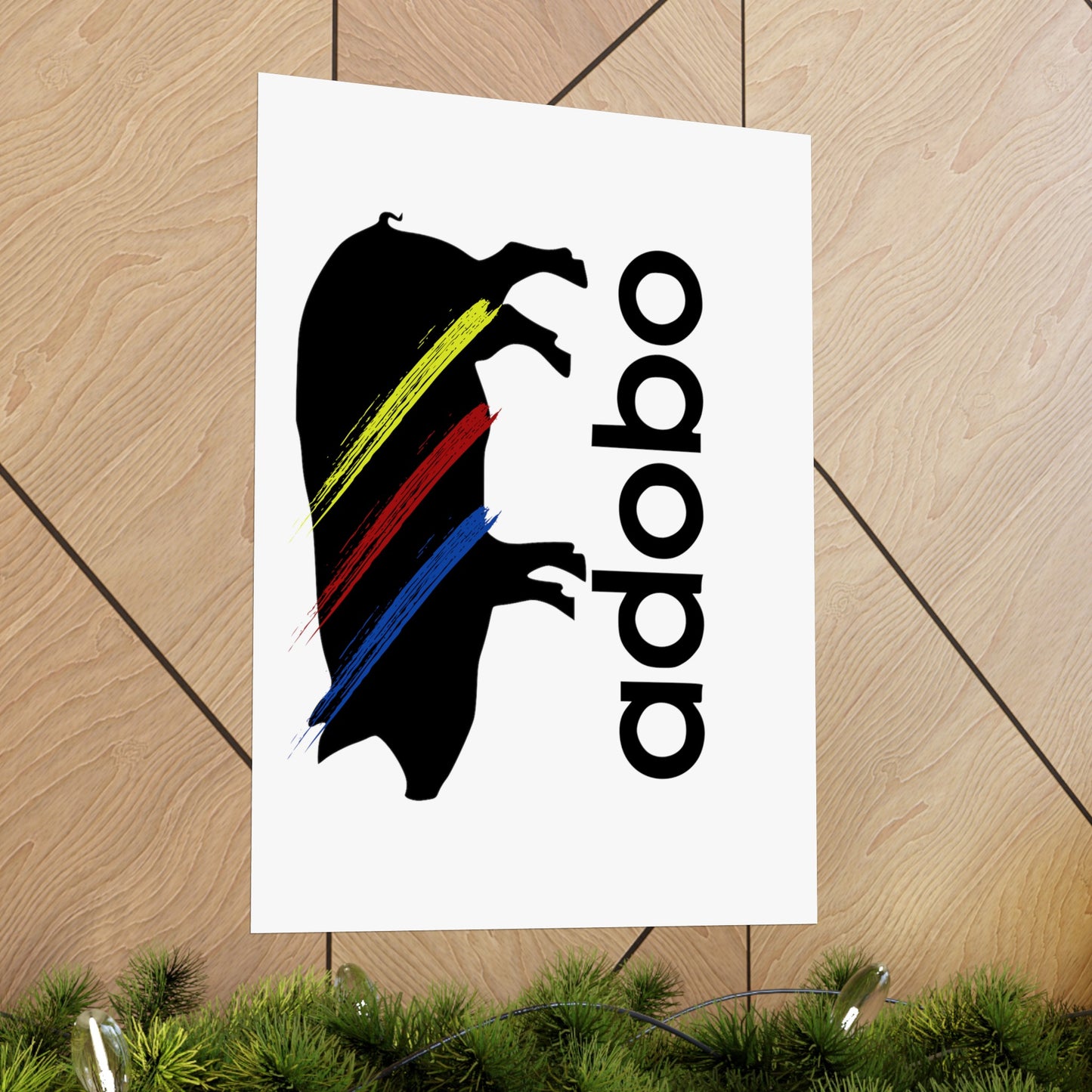 Adobo Matte Vertical Poster