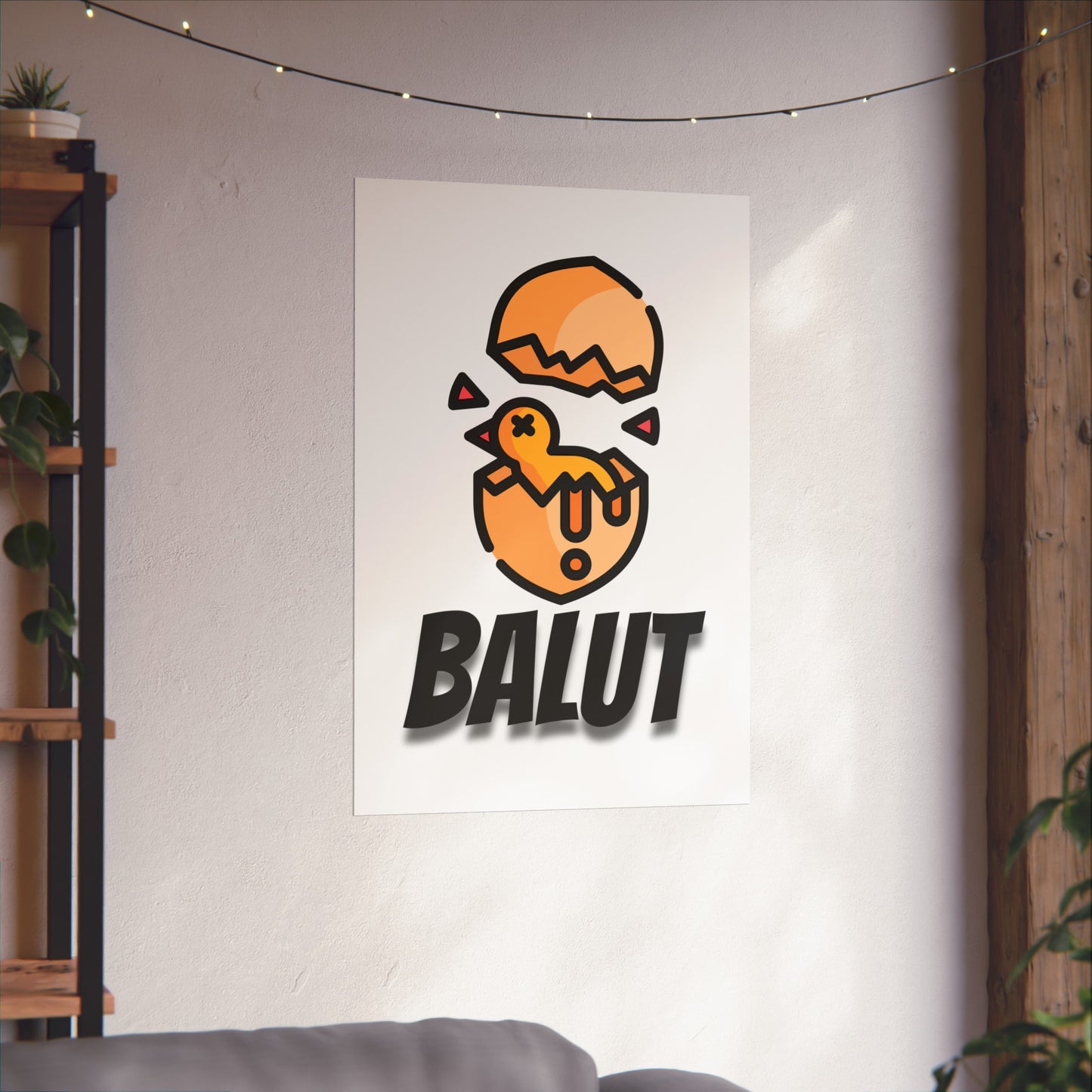 Balut Matte Vertical Poster