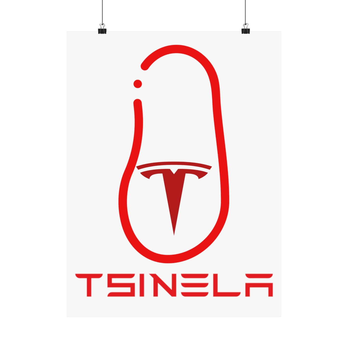 Tsinela Matte Vertical Poster