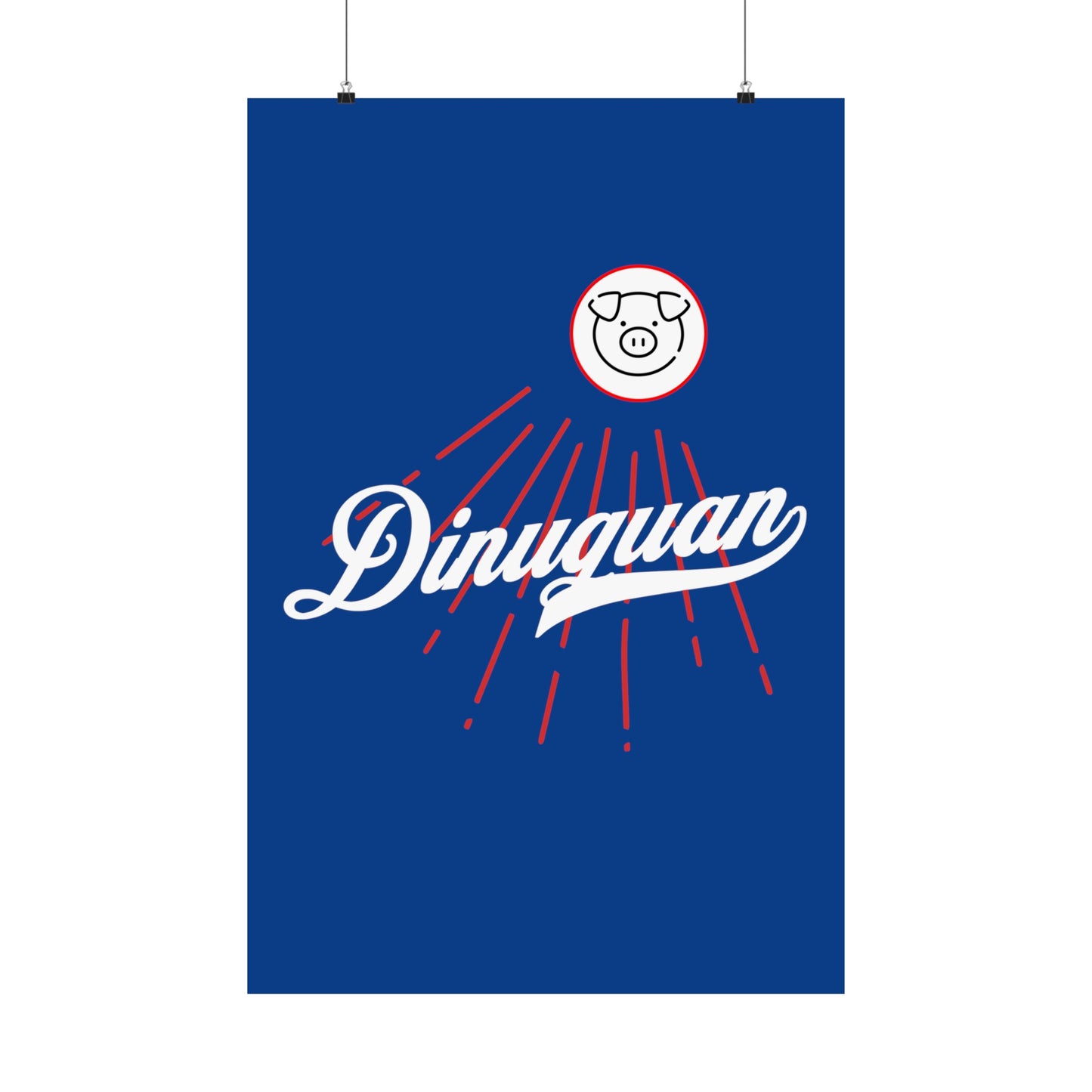 Diniguan Matte Vertical Poster