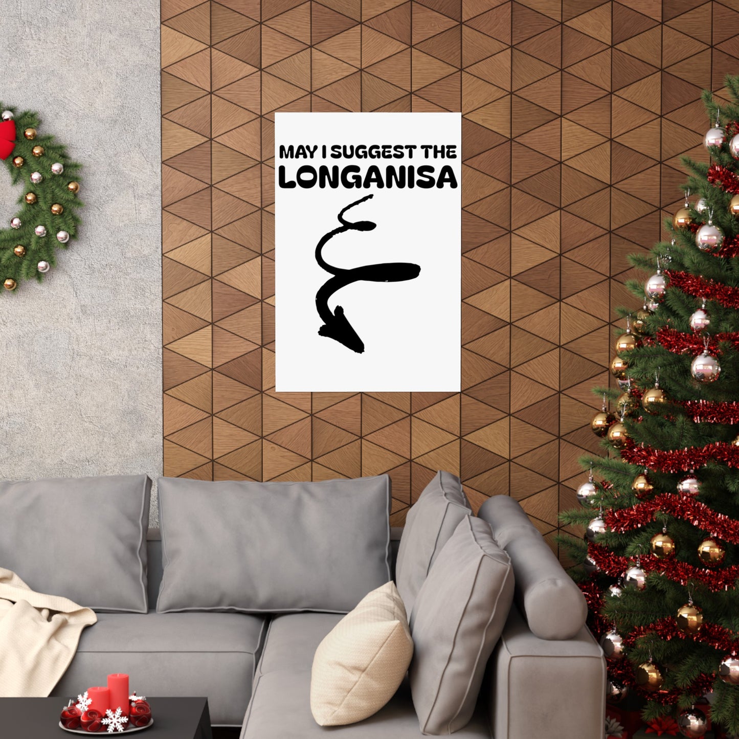 May I Suggest The Longanisa Matte Vertical Poster