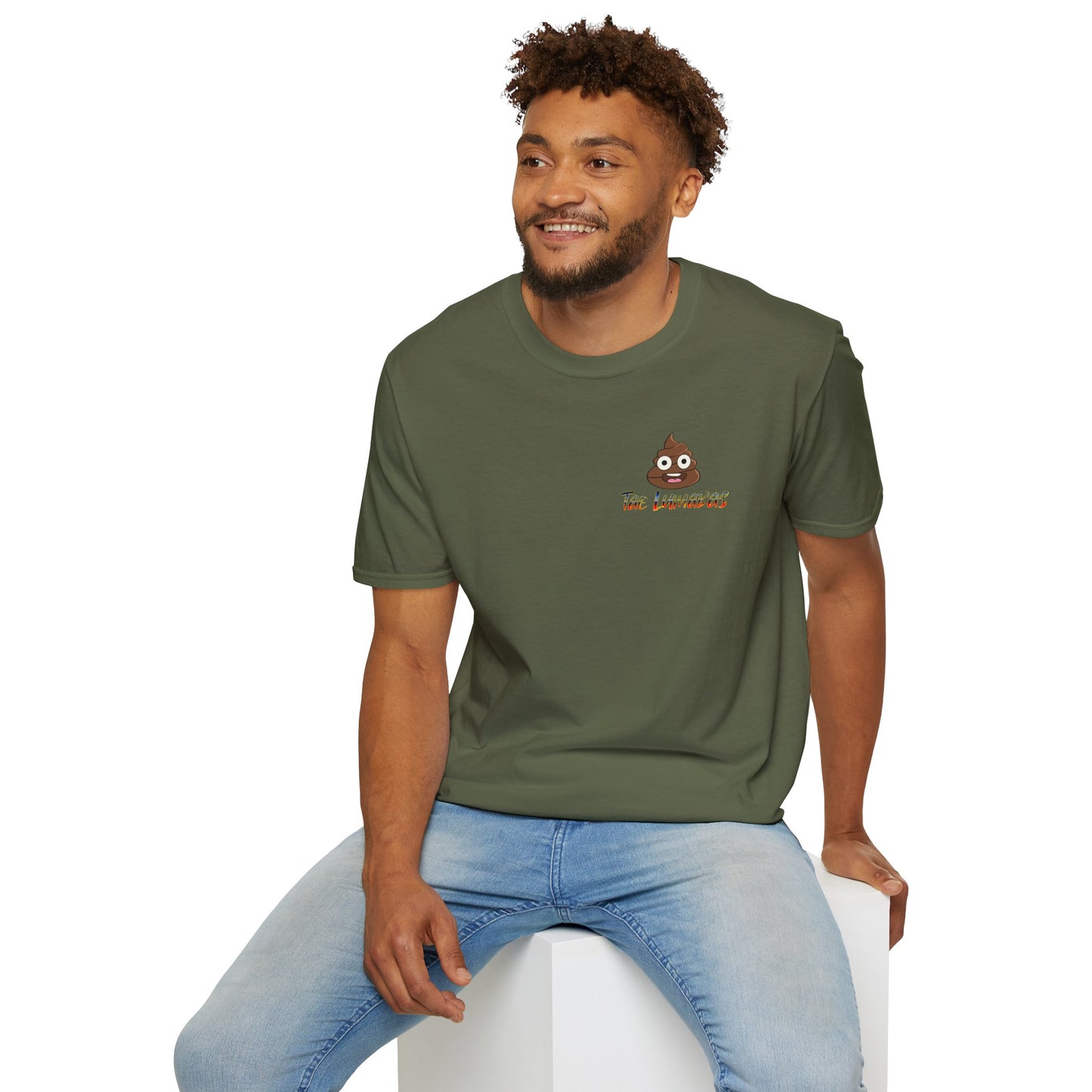 "Tae Lumabas" Graphic Tee - Cute Poop Emoji T-Shirt
