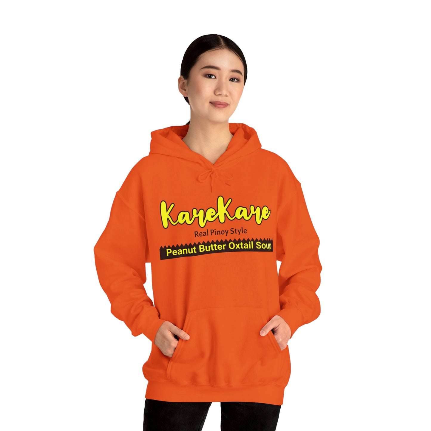 Kare Kare - Real Pinoy Style - Orange Hoodie