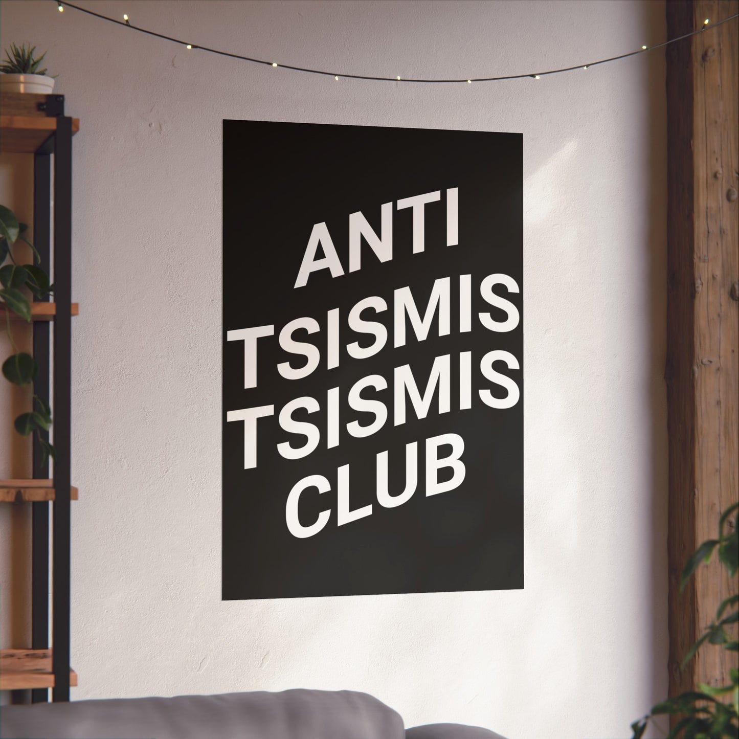 Tsisimis Club Matte Vertical Poster