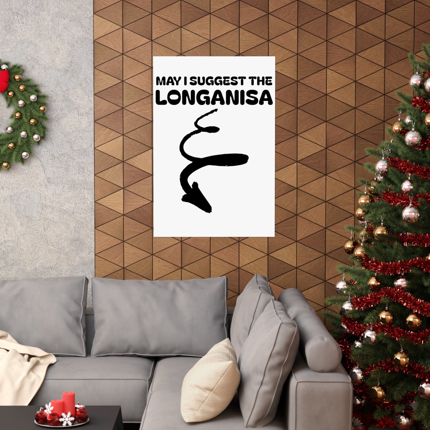 May I Suggest The Longanisa Matte Vertical Poster