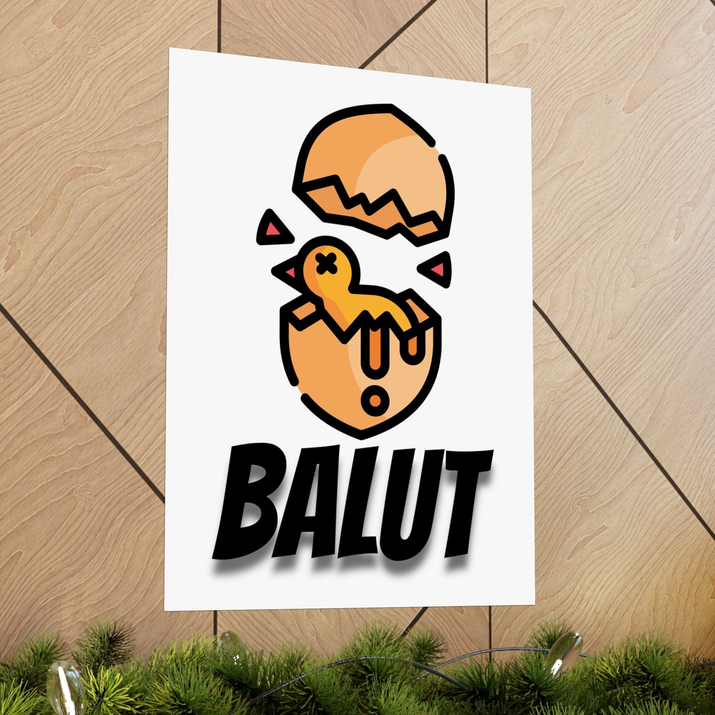 Balut Matte Vertical Poster