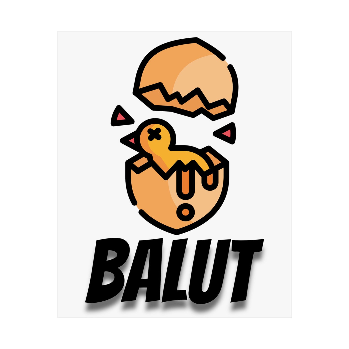 Balut Matte Vertical Poster