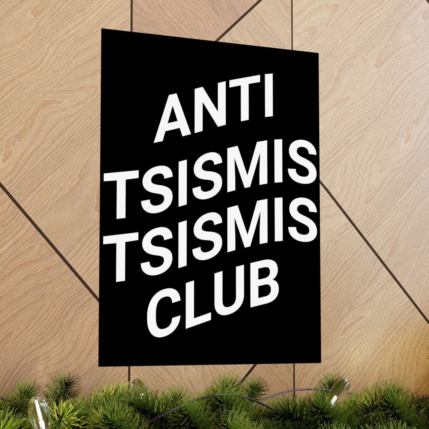 Tsisimis Club Matte Vertical Poster