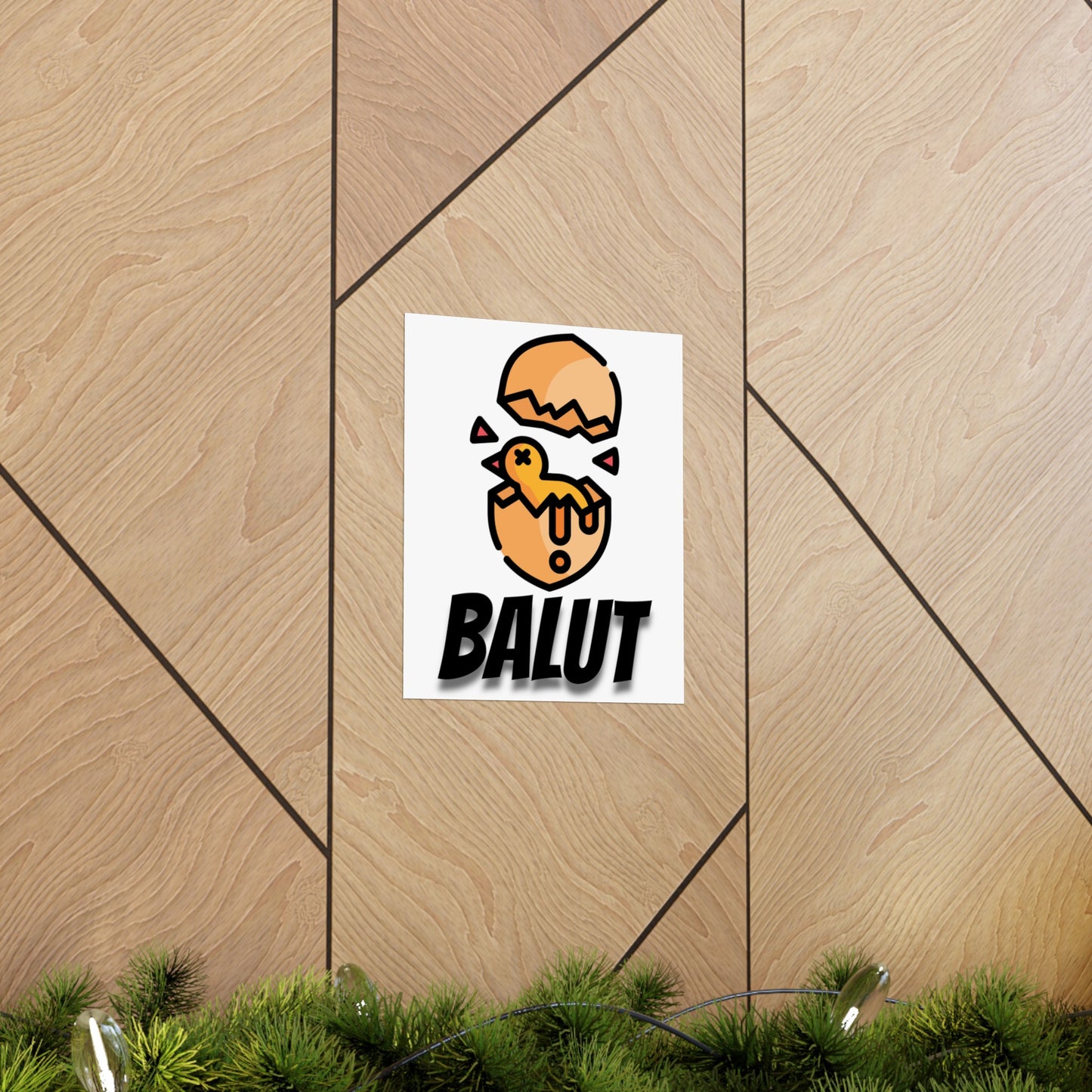 Balut Matte Vertical Poster