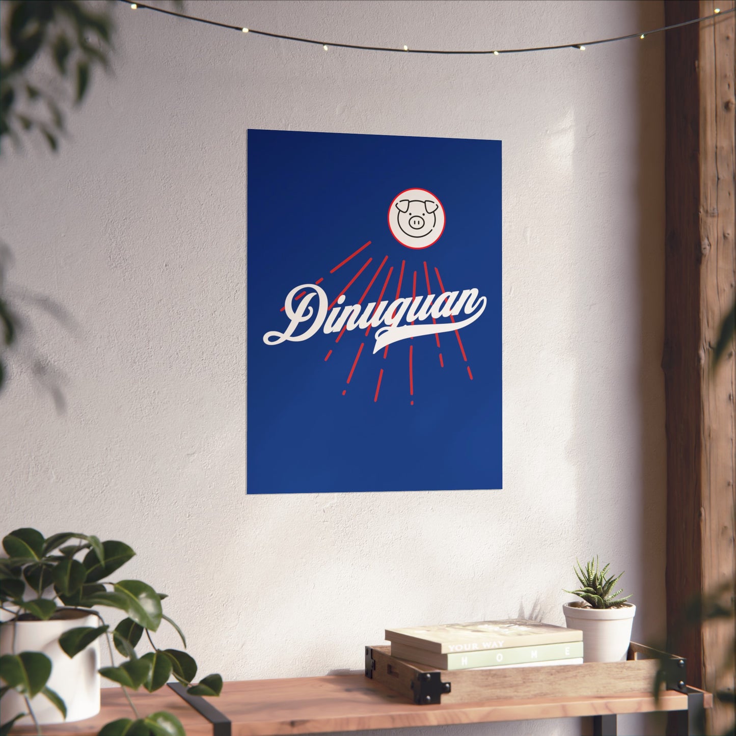 Diniguan Matte Vertical Poster